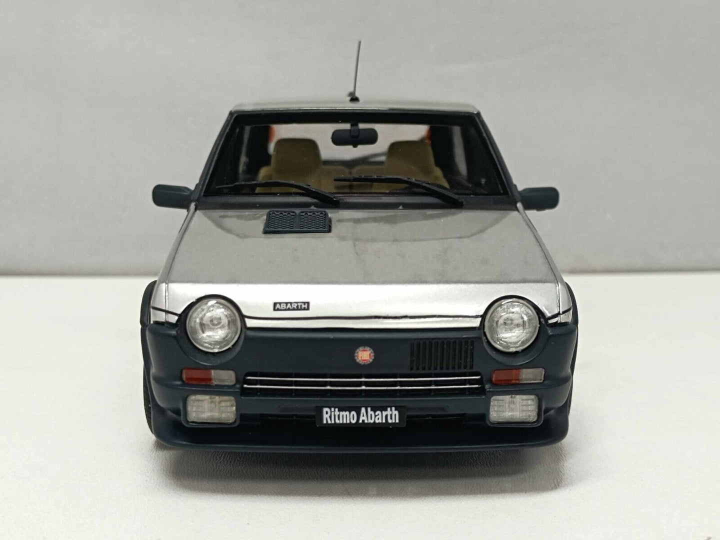Fiat Ritmo 125 TC Abarth 1982 Silver Grigio - Laudoracing 1:18 Usato + Box Rare