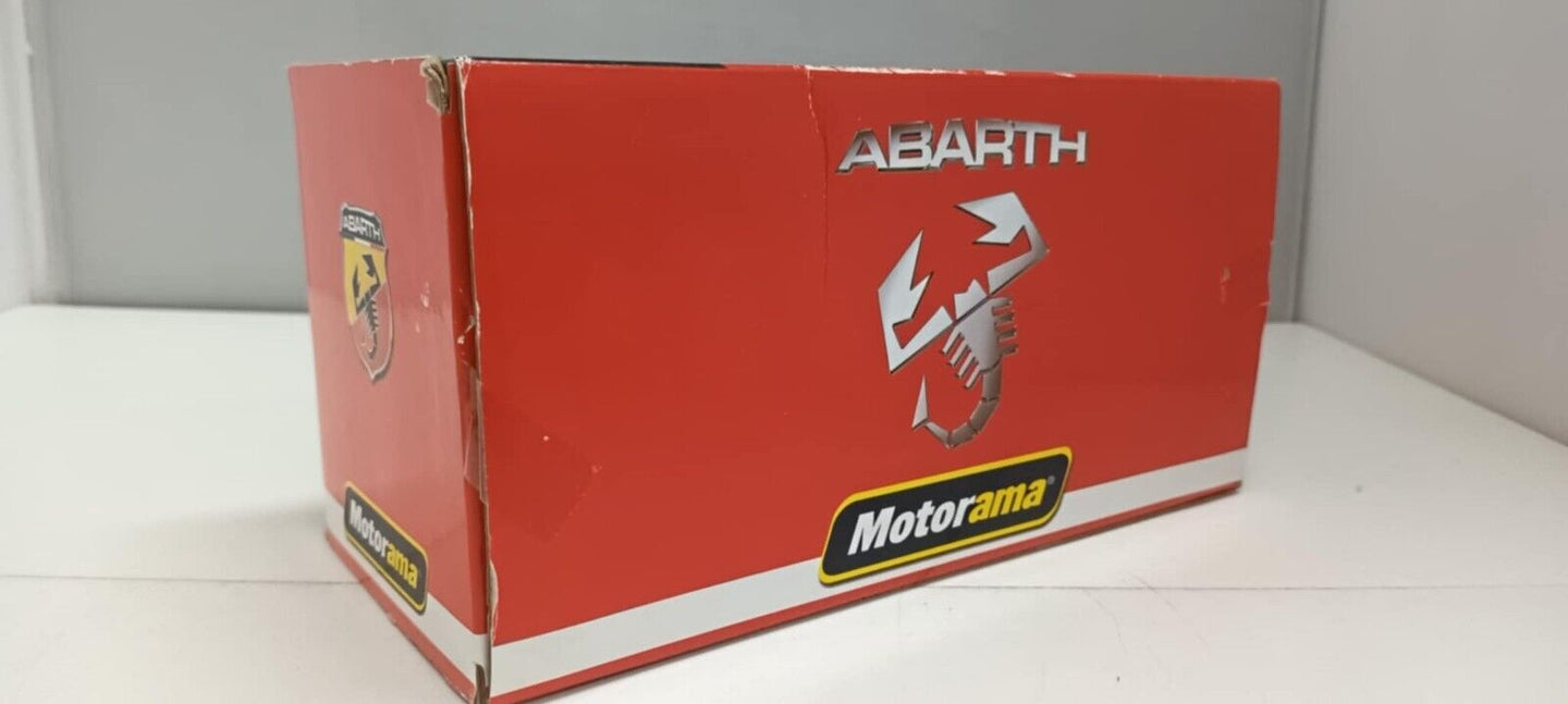 Fiat Abarth Grande Punto Nero Black Motorama 1:24 Usato + Box 1/24 Very Rare 