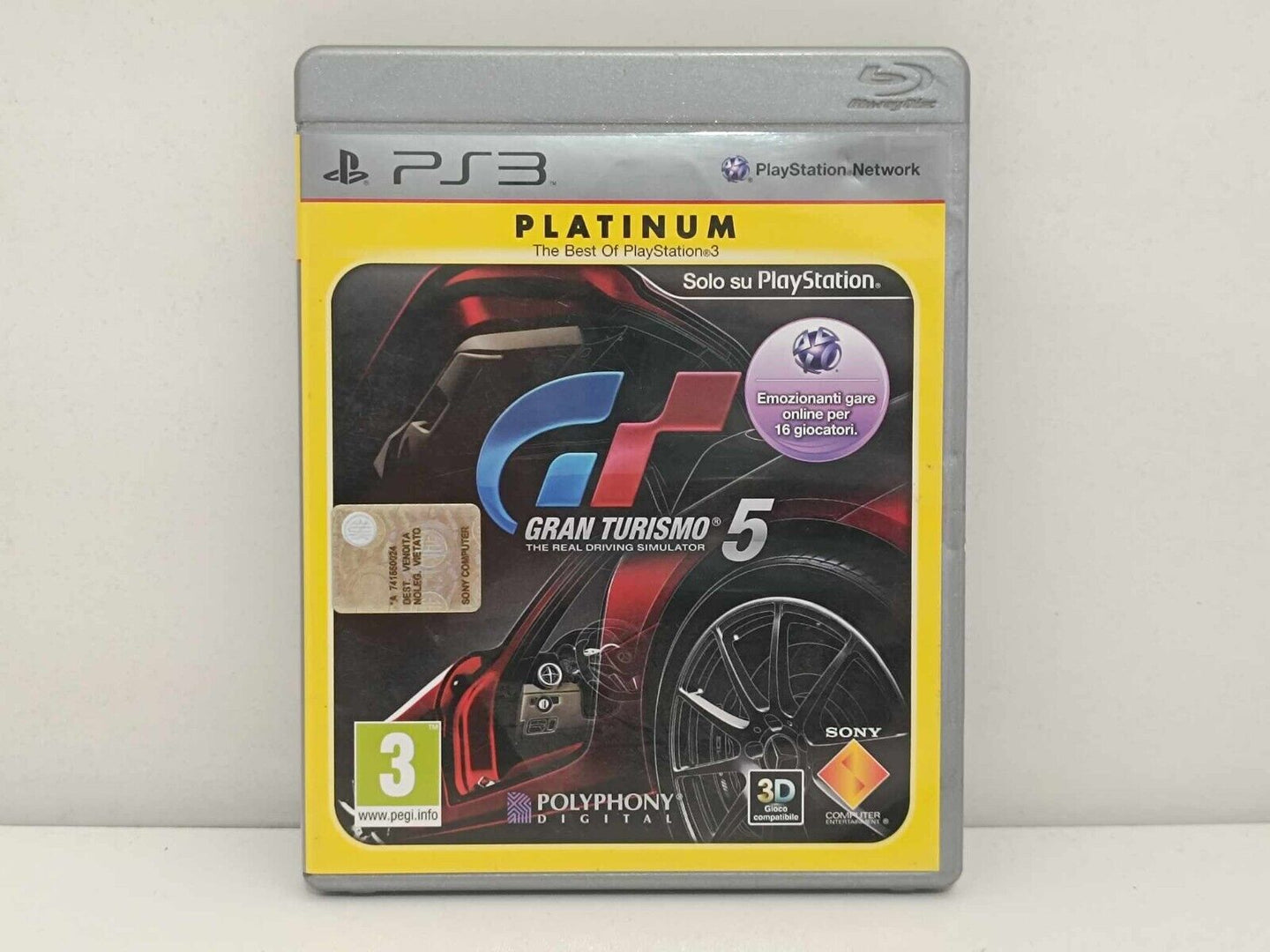 Gran Turismo 5 (Platinum) - Ps3 GM Shop