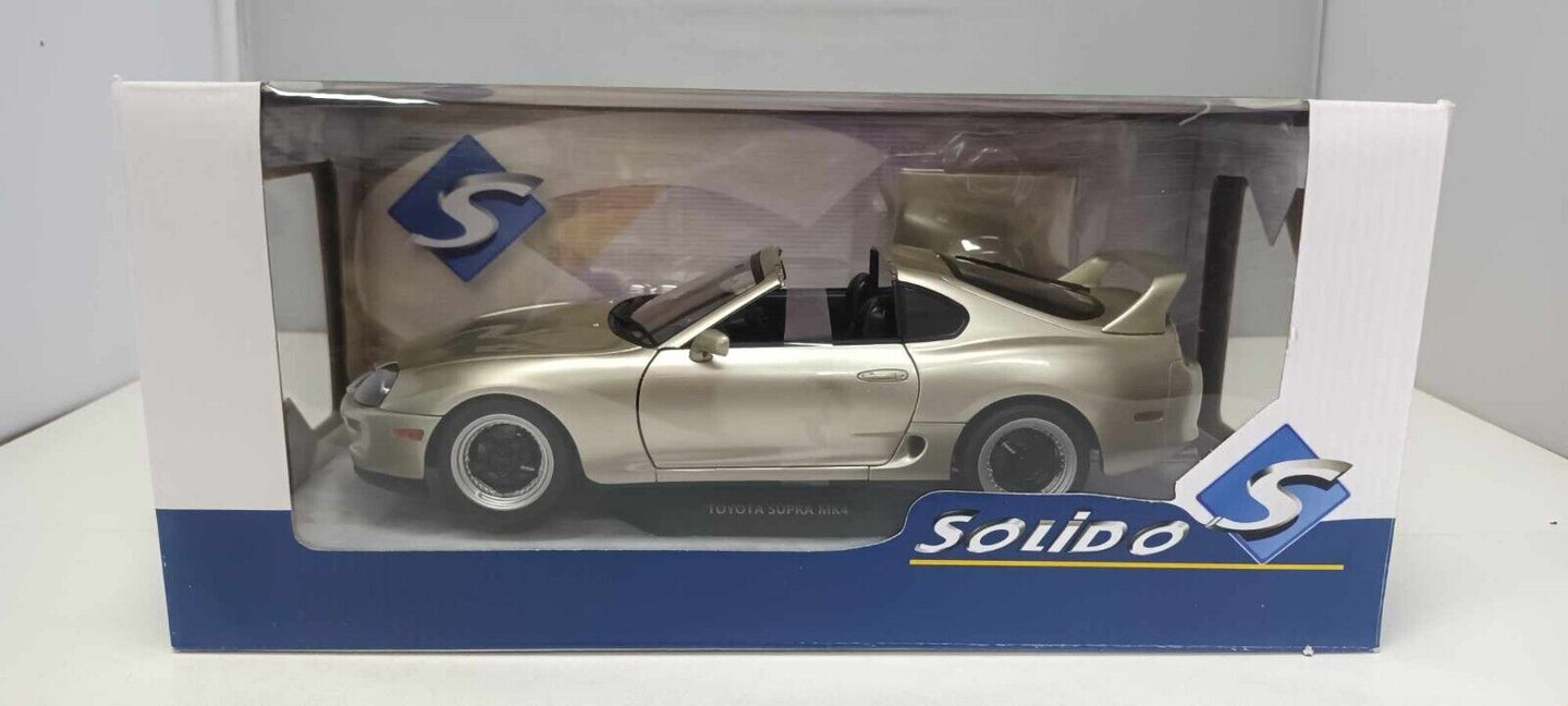 Toyota Supra MK4 Targa Roof A80 Quicksilver FX 1998 Solido 1:18 Nuovo 1/18