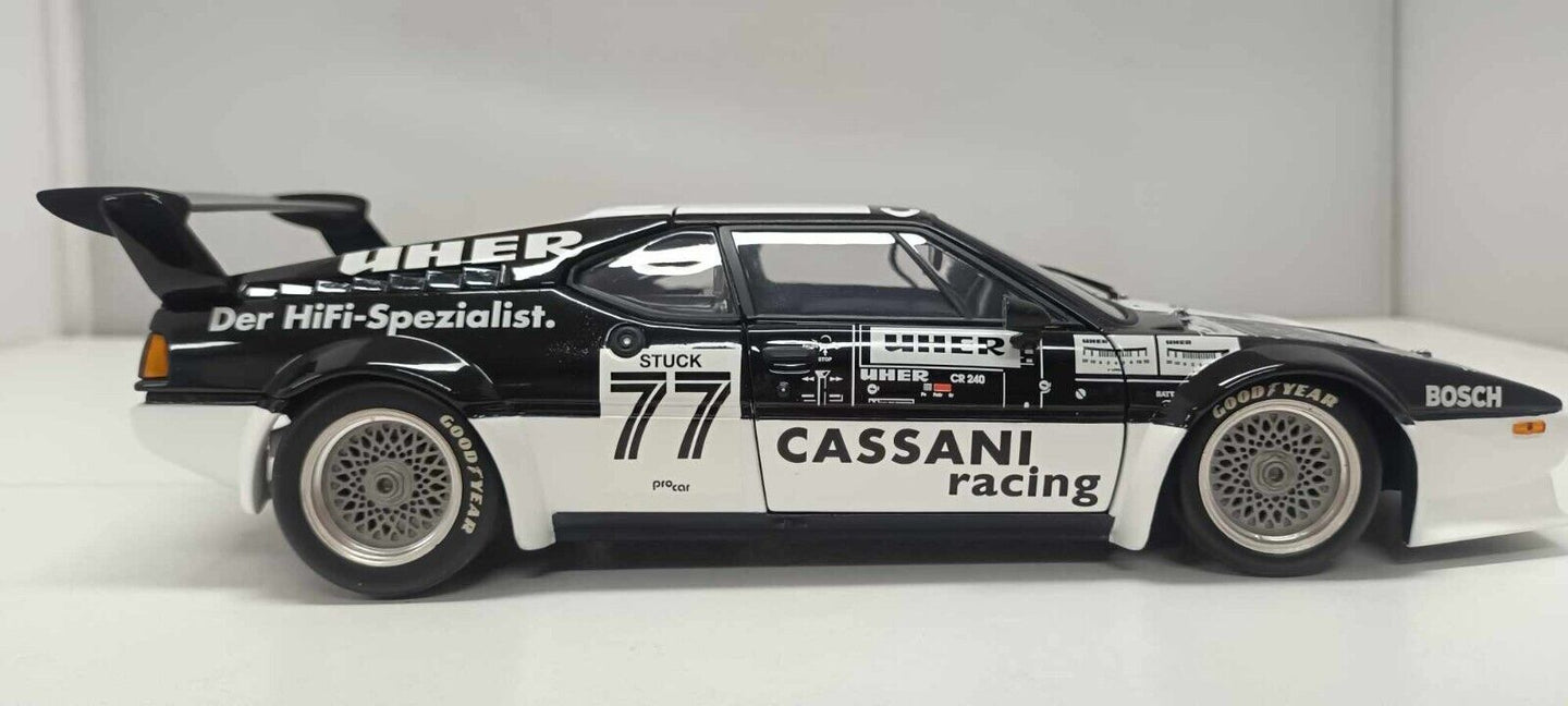 BMW M1 H. - J. Stuck Procar Series Cassani 1979 Minichamps 1:18 Usato + Box 1/18