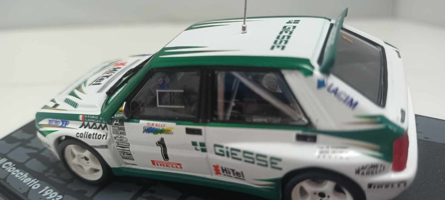 Lancia Delta HF Integrale Il Ciocchetto 1993 Fiorio - Rancati Edicola 1:43 Usato