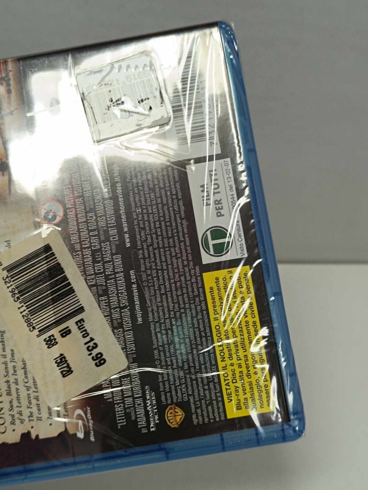 Lettere Da Iwo Jima Film Bluray Blu-ray Italiano Nuovo Ita Clint Eastwood
