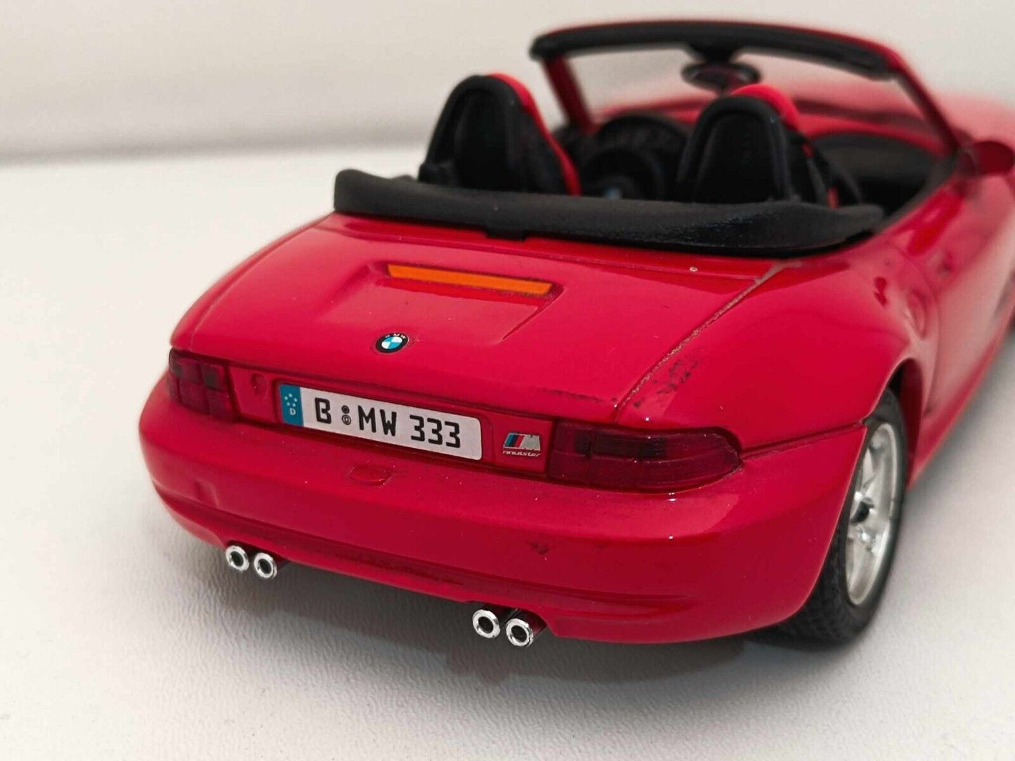 Bmw Z3 M Roadster - Burago 1:24 Rosso GM Shop