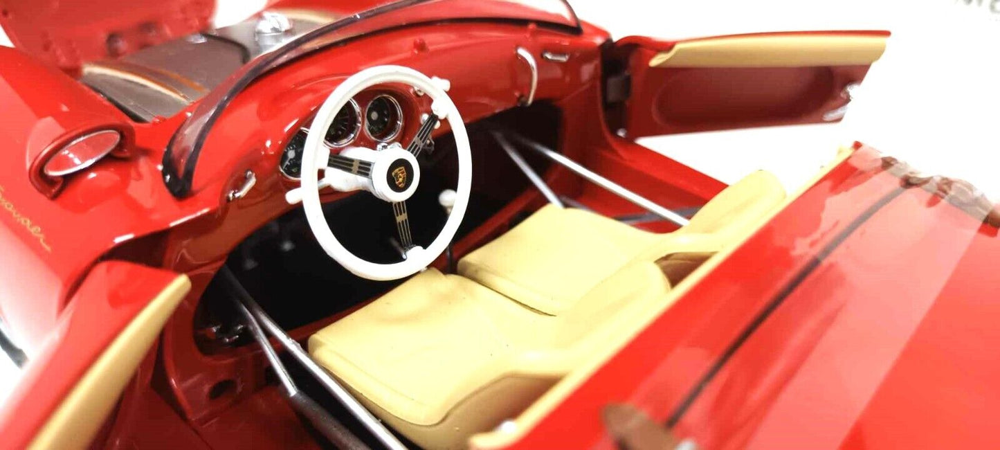 Porsche 550 A Spyder 1953-1957 Schuco 1:18 Rossa Rot GM Shop