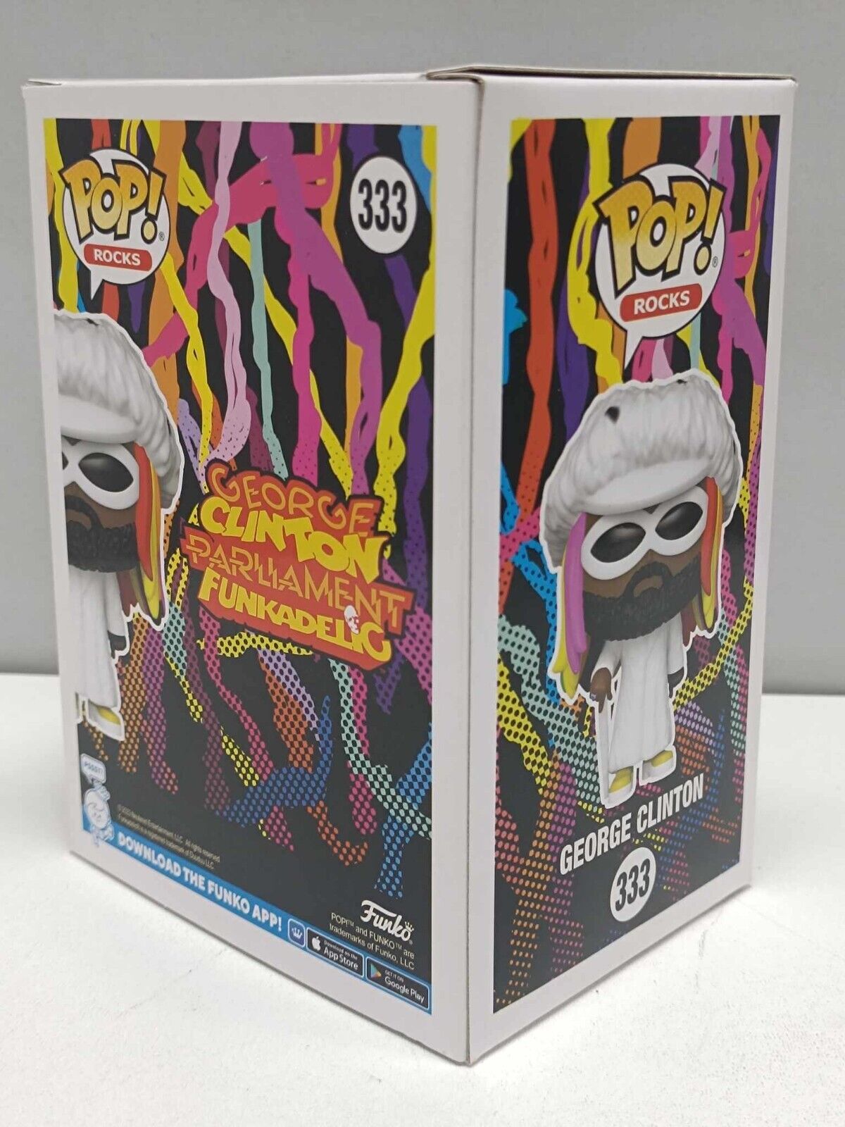 Funko Pop George Clinton Parliament Funkadelic #333 Nuovo