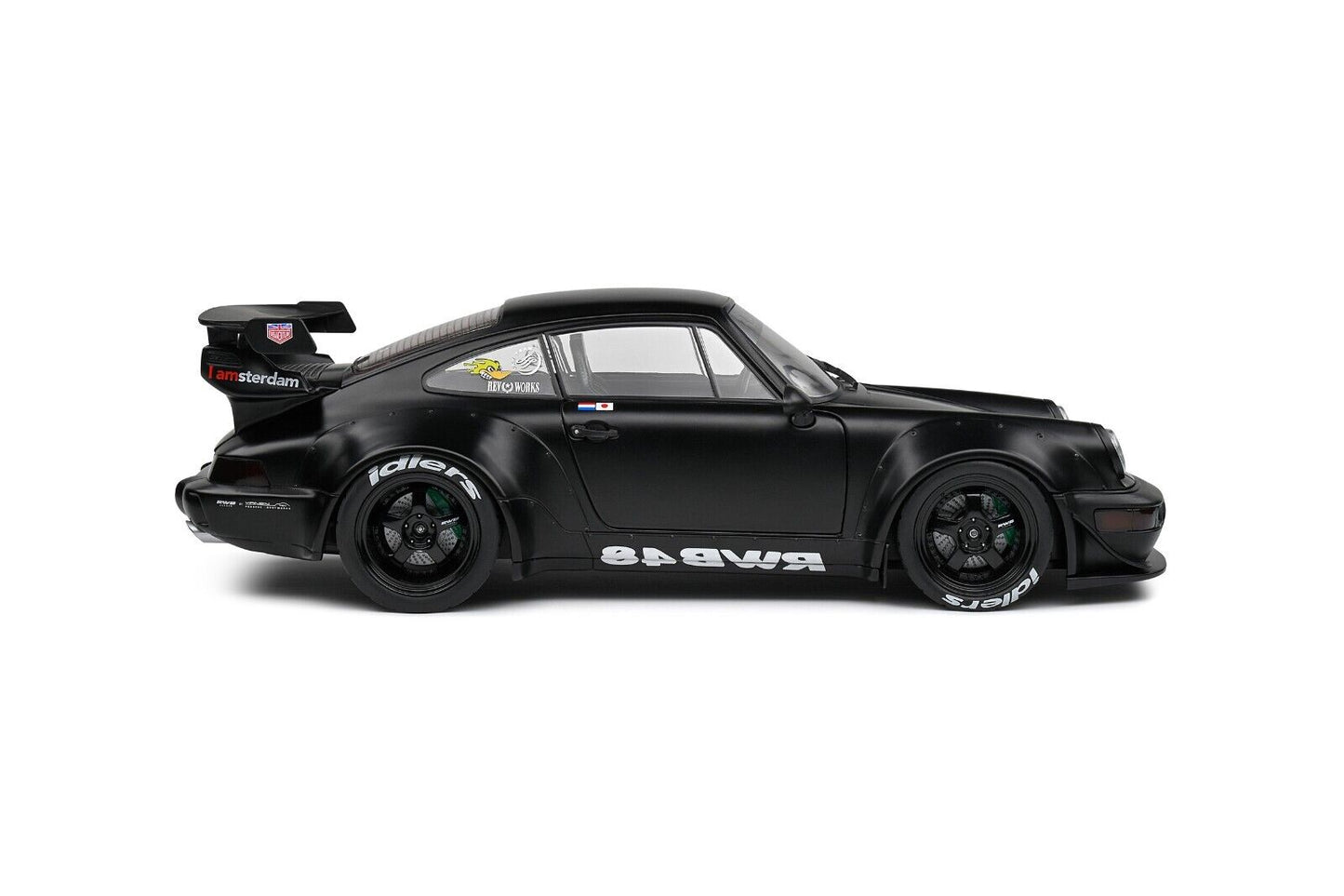 Porsche RWB Kit Darth Vader 2022 Nero Black Solido 1:18 Nuovo 1/18