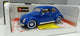 Volkswagen Kafer Beetle Maggiolino 1955 Blu Blue Burago 1:18 Usato Made in Italy