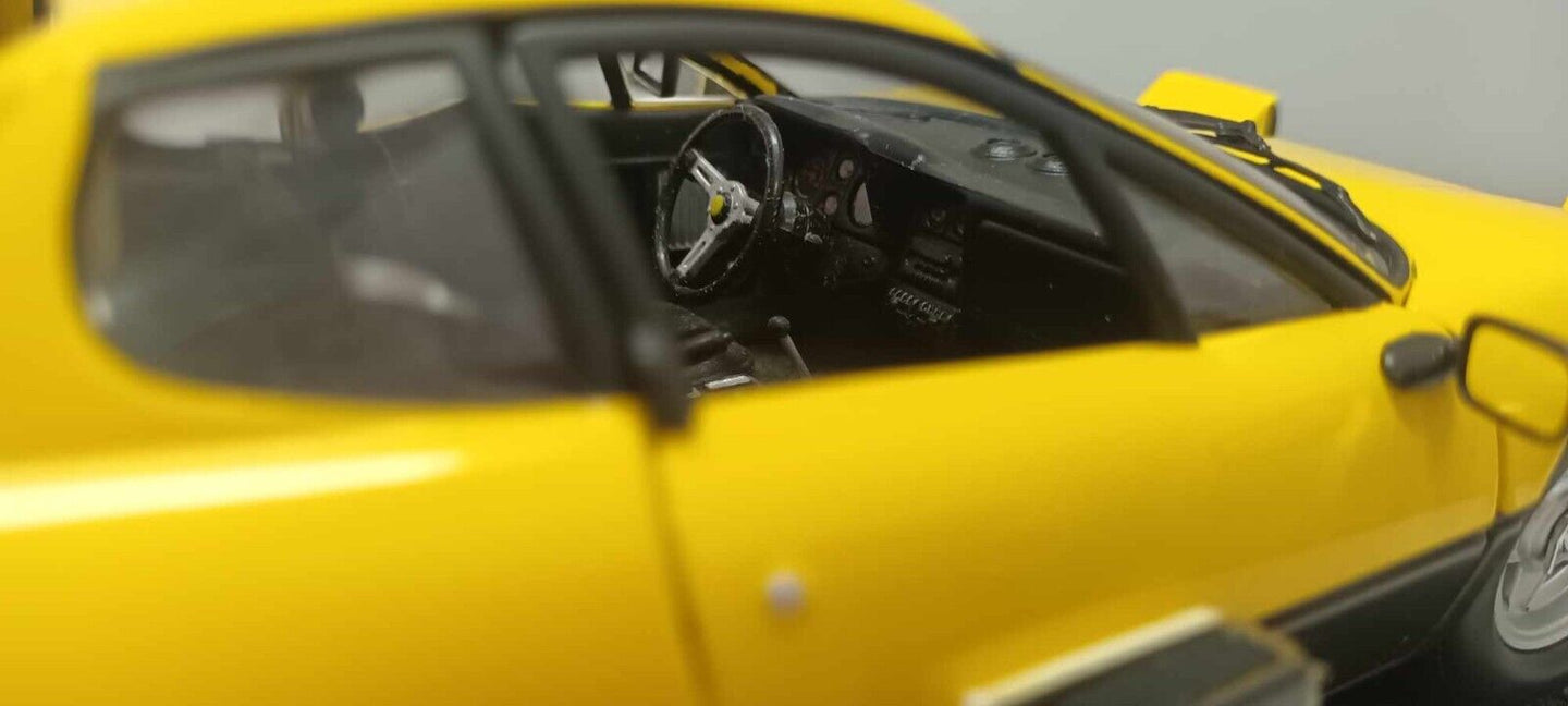 Ferrari 512BB 512 BB Giallo Yellow Kyosho 1:18 Usato + Box 1/18
