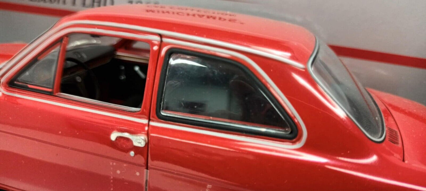 Ford Escort I 1 LHD 1968 Red Rosso Minichamps 1:18 Usato + Box 1/18