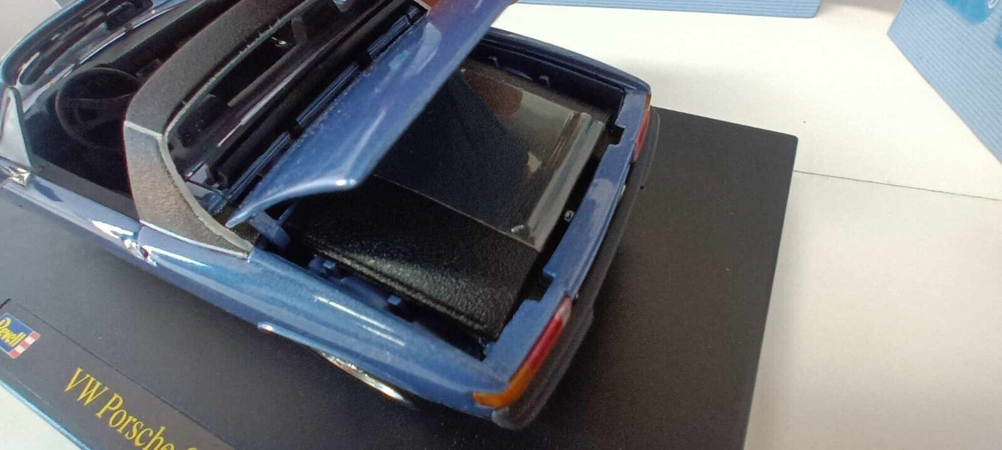 VW Porsche 914/6 Revell 1/18 Blu Metallizzato Blue Usato + Box Rara Very Rare