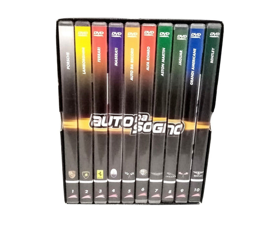 AUTO DA SOGNO - COFANETTO 10 DVD GAZZETTA DELLO SPORT 