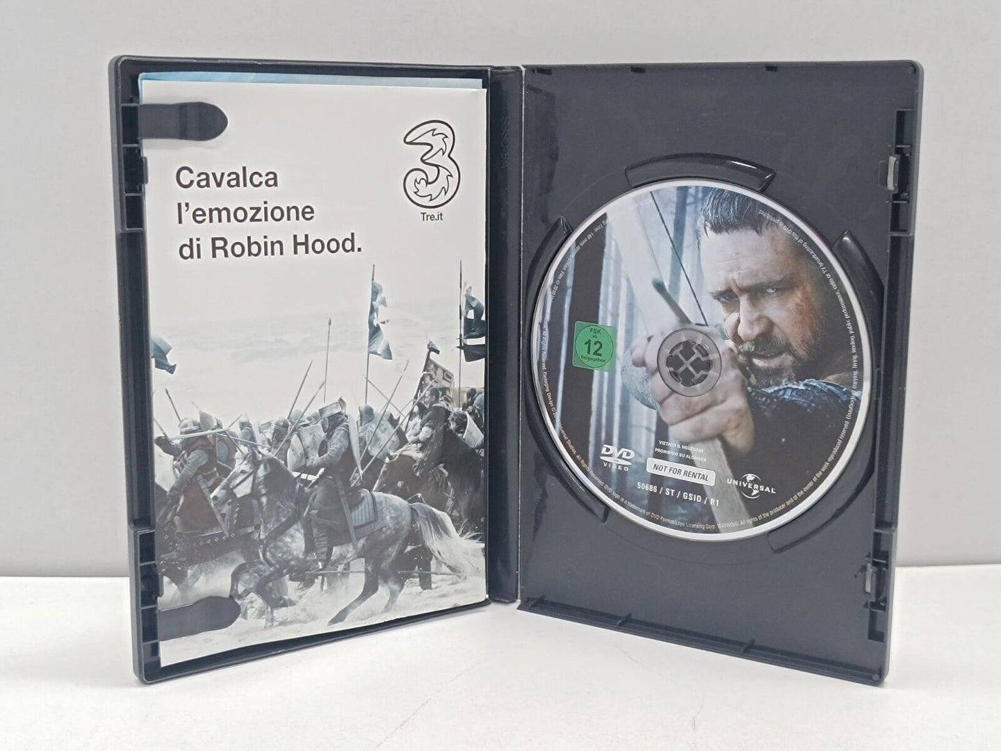 Robin Hood Film DVD Italiano Ita Usato Russell Crowe 2 Disc Special Edition Rare
