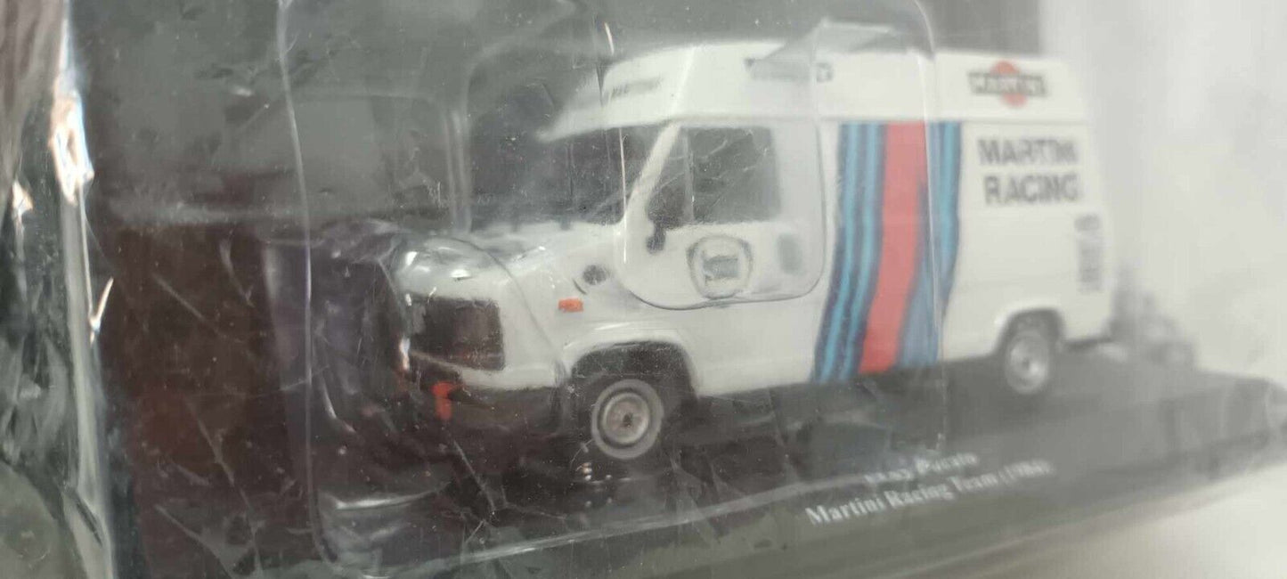 Fiat Ducato Martini Racing Team 1984 - 1:43 Edicola Rally Assistance + Fascicolo