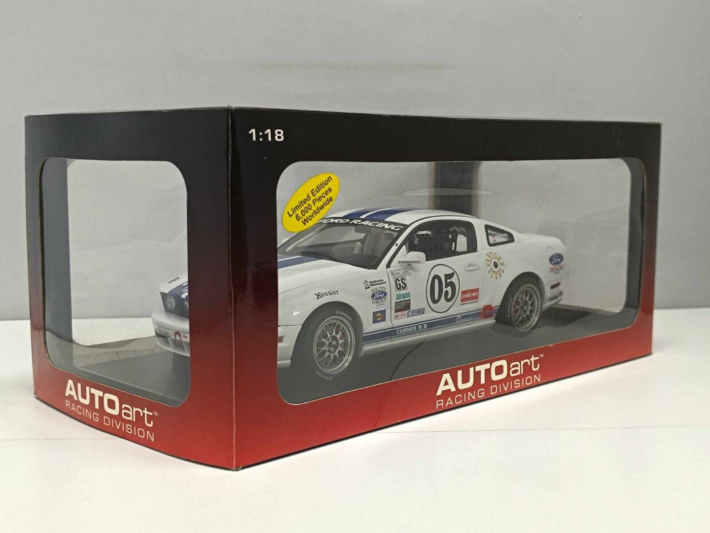 Ford Mustang FR 500C Grand AM Cup GS 2005 #05 - Autoart 1:18 Limited Edition
