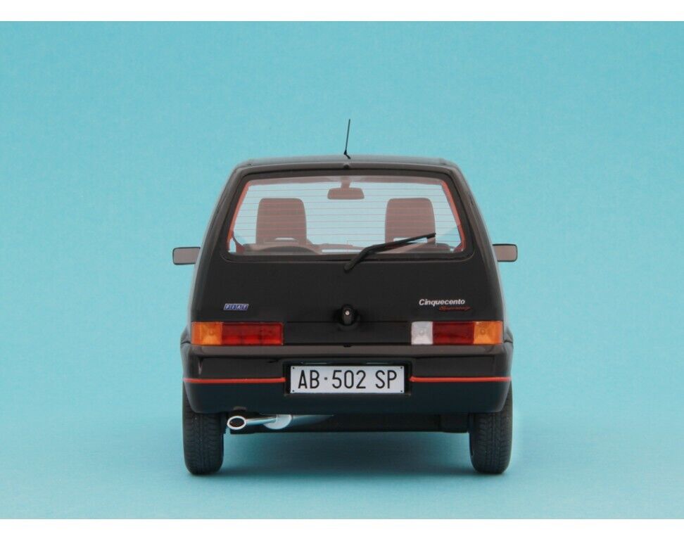 Fiat Cinquecento 500 Sporting 1994 Nero Black Laudoracing 1:18 Nuovo 1/18