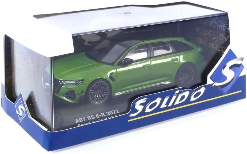 ABT RS6 R 6-R 2022 Avant C8 Verde Java Green Solido 1:43 Nuovo 1/43