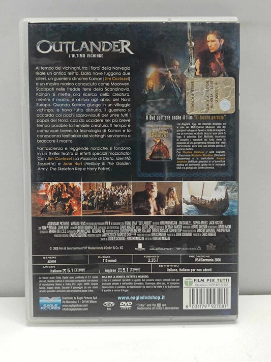 Outlander L'ultimo Vichingo FIlm DVD Italiano Ita Usato