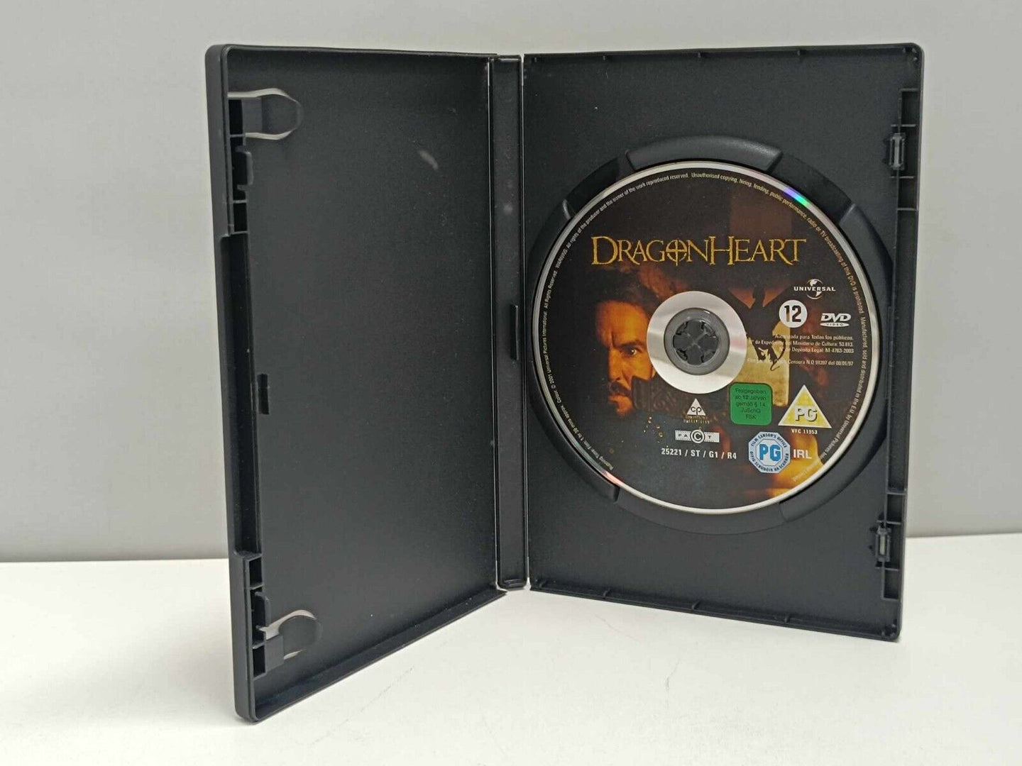 DragonHeart Film DVD Italiano Usato Fuori Catalogo Raro Ita