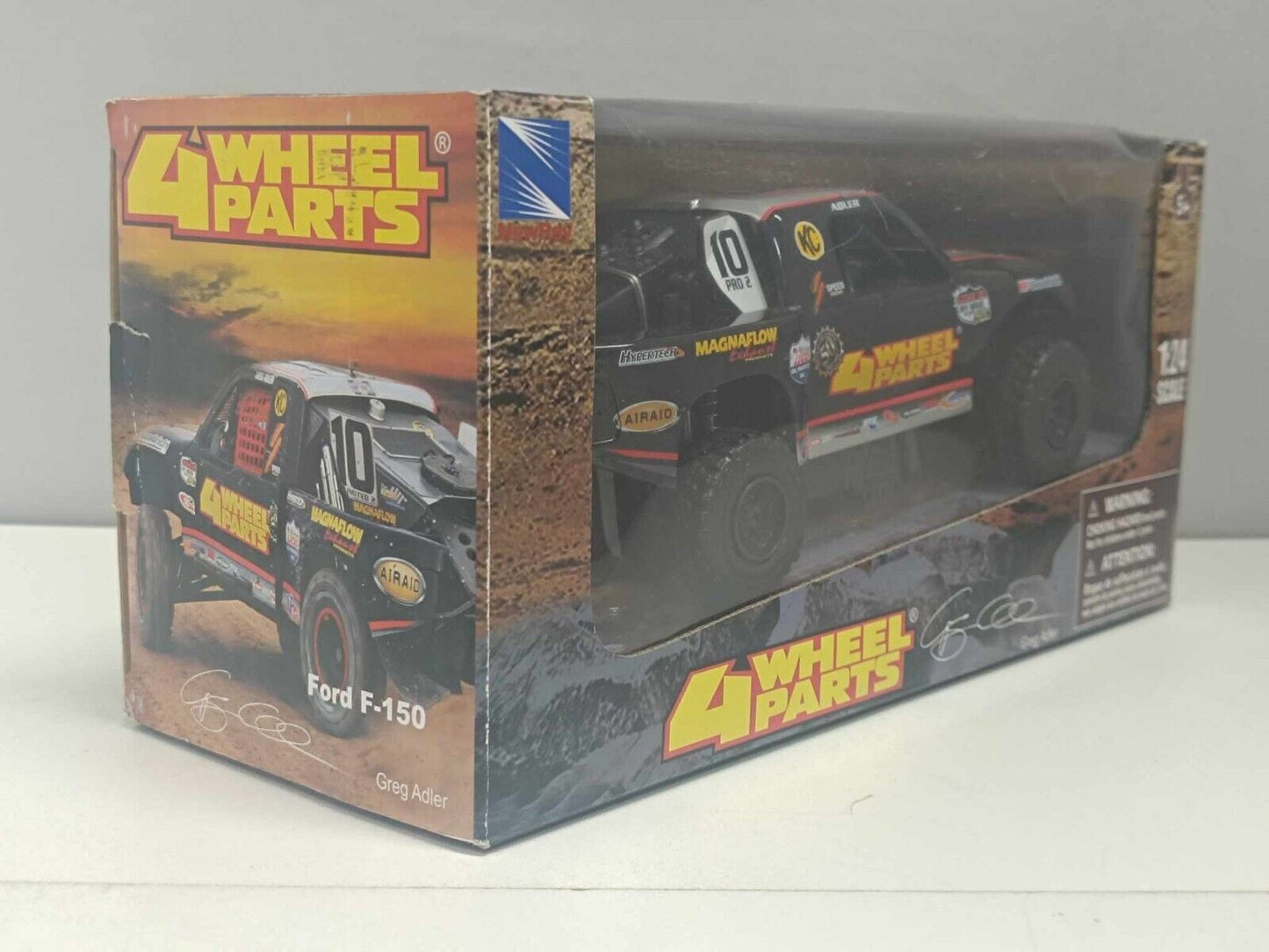 Ford F150 4 Wheel Parts Ford off road Greg Adler - New Ray 1:24 Nuovo Rare