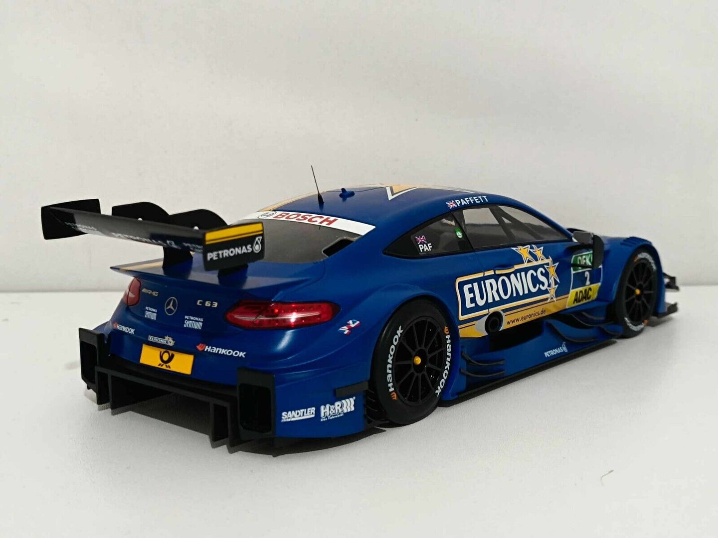 Mercedes AMG C63 DTM Euronics G. Paffett 2016 - AutoCult 1:18