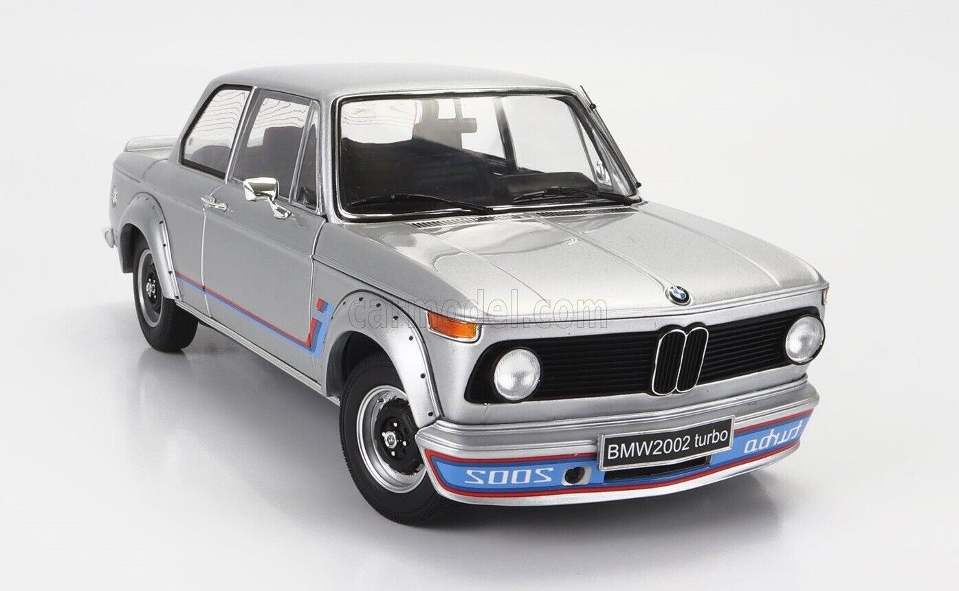 BMW 2002 Turbo 1974 Silver Kyosho 1:18 Nuovo 08544S 1/18