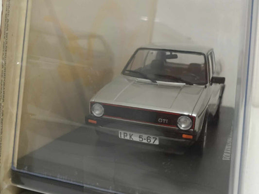 Volkswagen Golf GTi 1976 Edicola Auto Vintage Grigio No Fascicolo GM Shop