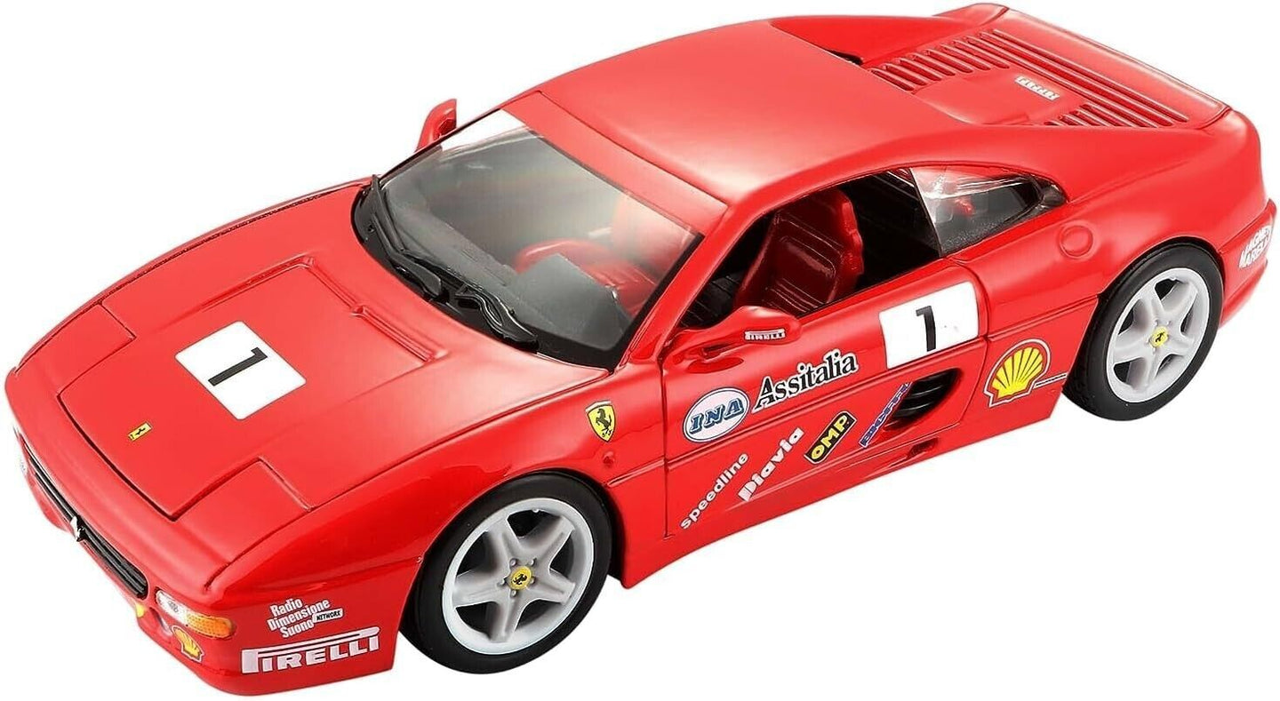 Ferrari 355 Challenge Red Rosso Burago Bburago 1:24 Nuovo