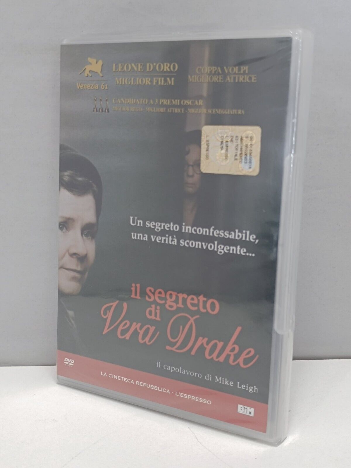 Il Segreto Di Vera Drake Film DVD Italiano Ita Nuovo La Cineteca L'Espresso