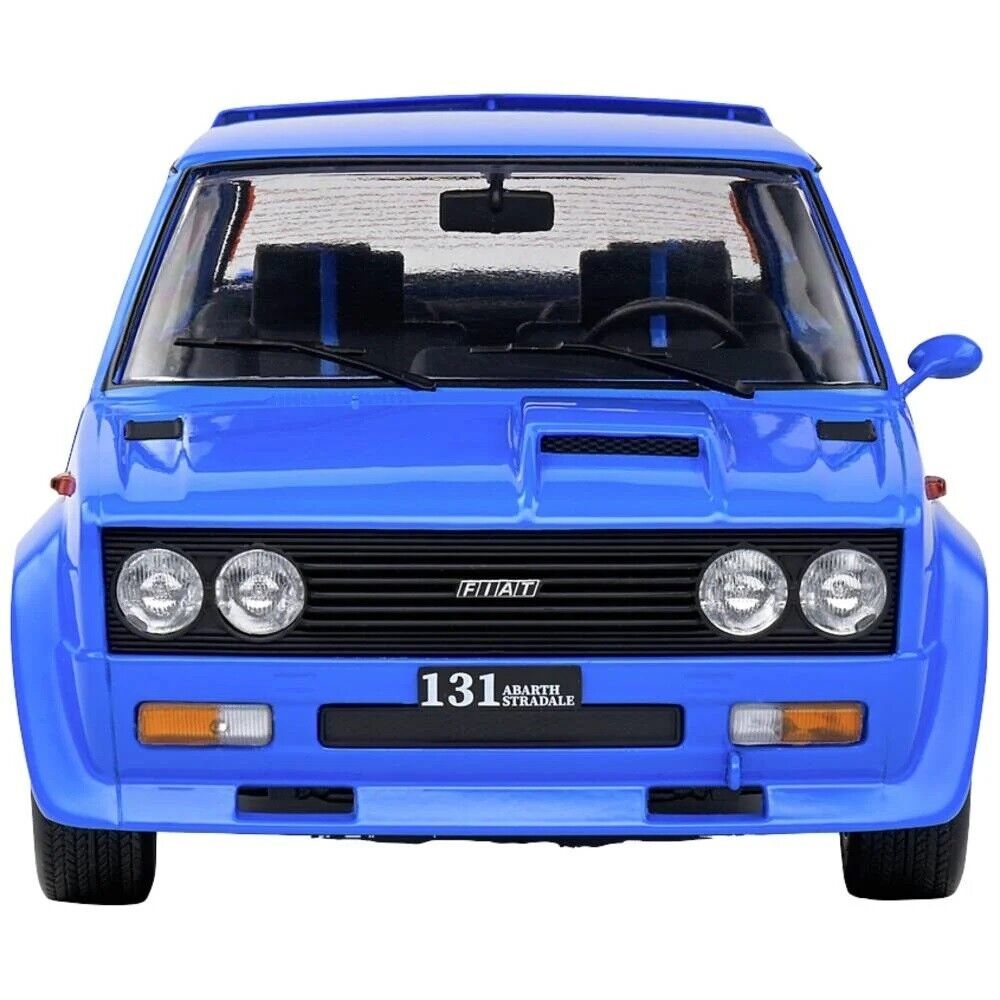 Fiat 131 Abarth Stradale 1980 Blu Blue Solido 1:18 Nuovo 1/18