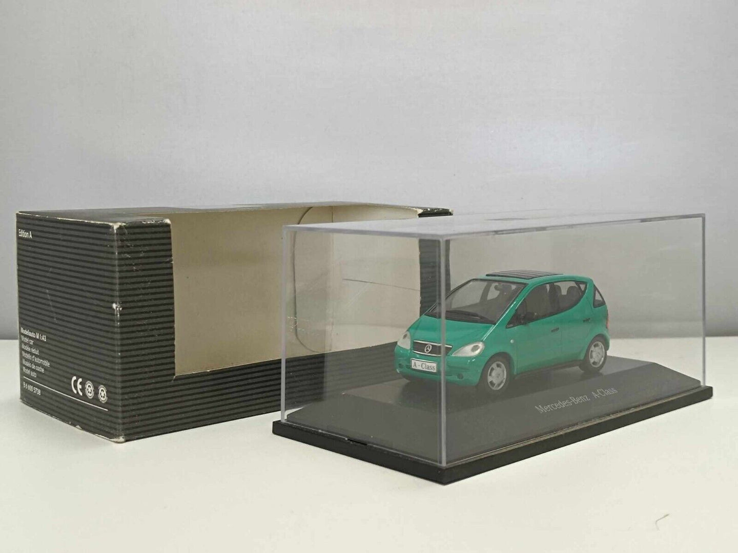 Mercedes-Benz Classe A A-Class Minichamps 1:43 Verde Usato + Box GM Shop