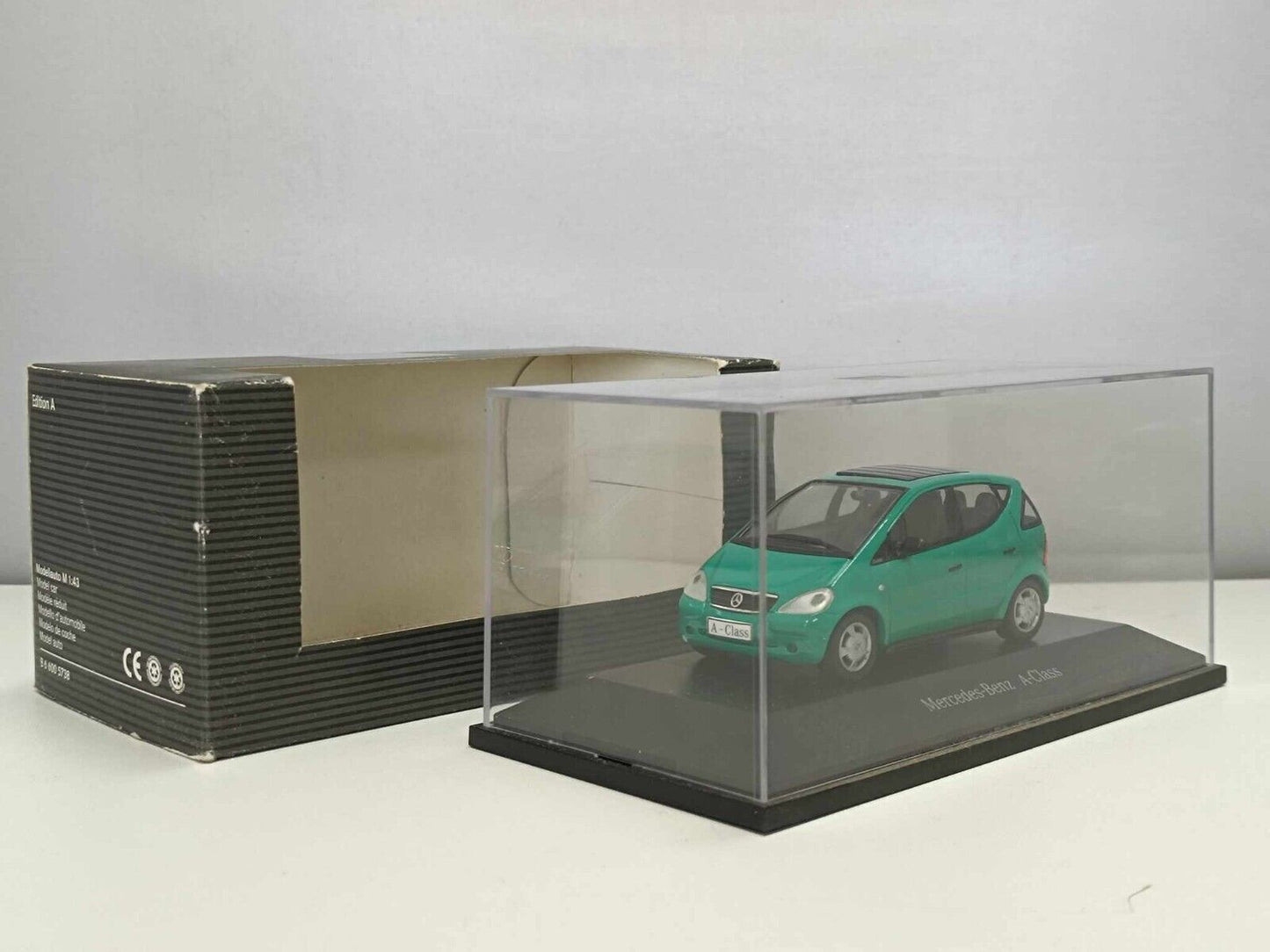Mercedes-Benz Classe A A-Class Minichamps 1:43 Verde Usato + Box GM Shop