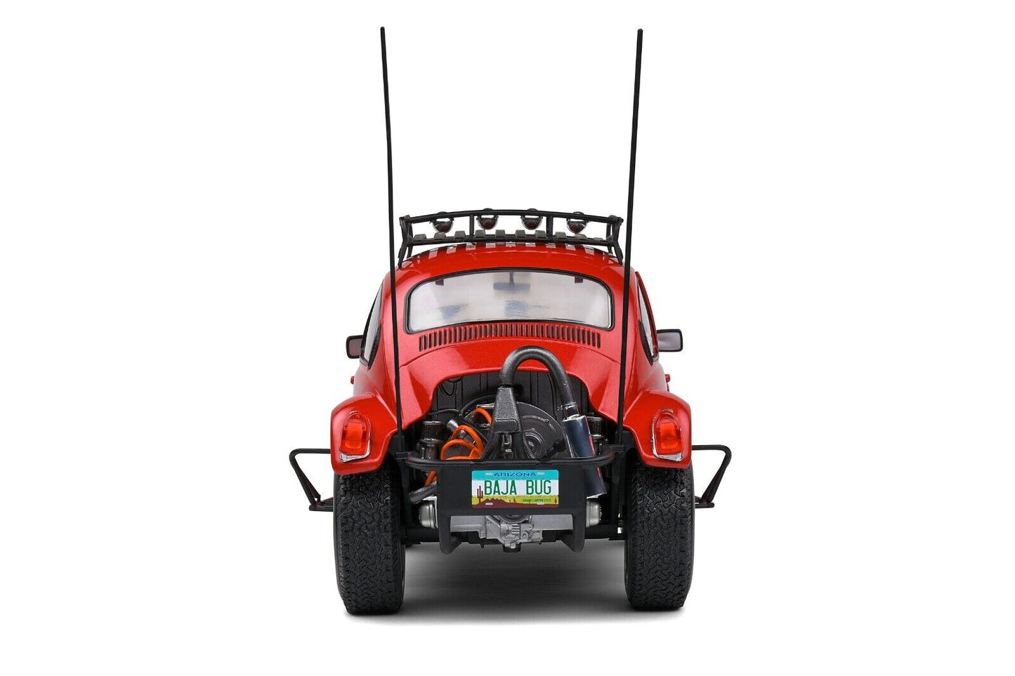 Volkswagen Maggiolino Beetle Baja 1976 Rosso Rouge Solido 1:18 Nuovo 1/18