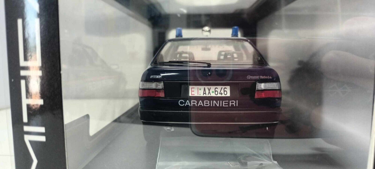 Fiat Croma 2.0 Turbo IE Carabinieri Police 1988 Mitica 1:18 Nuovo 1/18