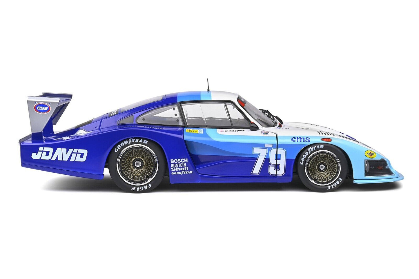 Porsche 935 Mobydick Le Mans 24h #79 Fitzpatrick Hobbs 1982 Solido 1:18 Nuovo