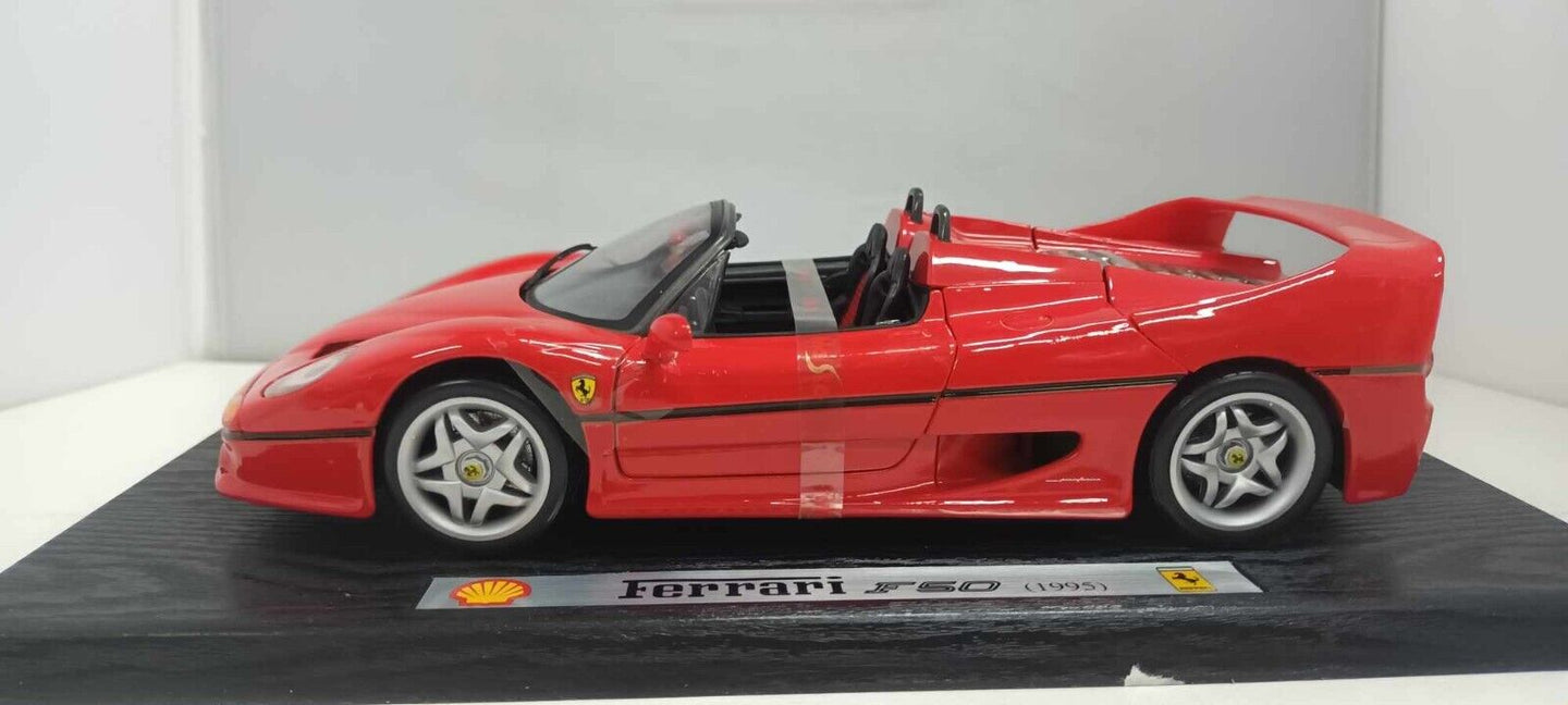 Ferrari F50 F 50 - 1995 Rosso Red Maisto 1:18 Usato + Box 1/18