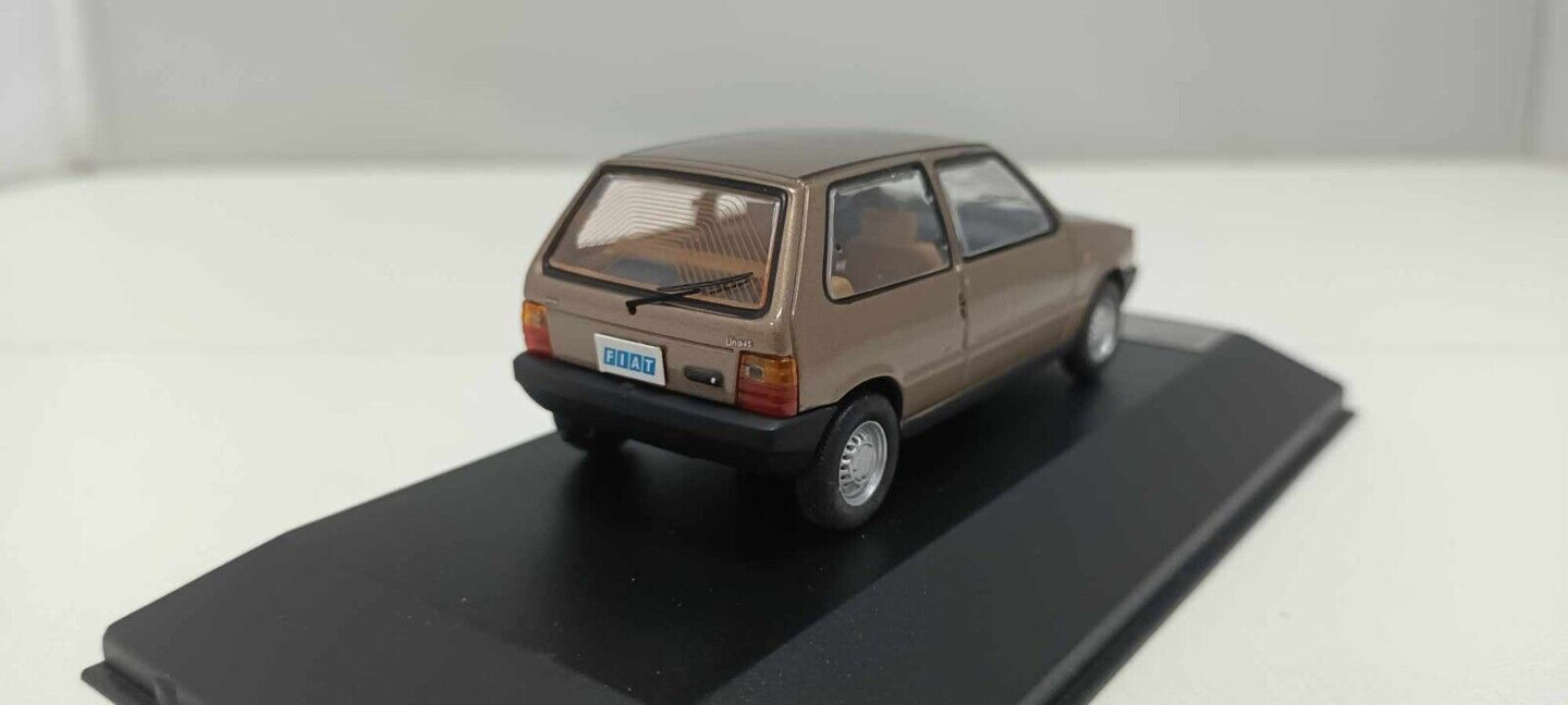 Fiat Uno 1983 Premium X Limited Edition 1:43 Champagne Usato + Teca