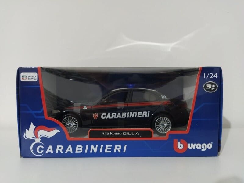 Alfa Romeo Giulia Carabinieri - Burago 1:24 GM Shop