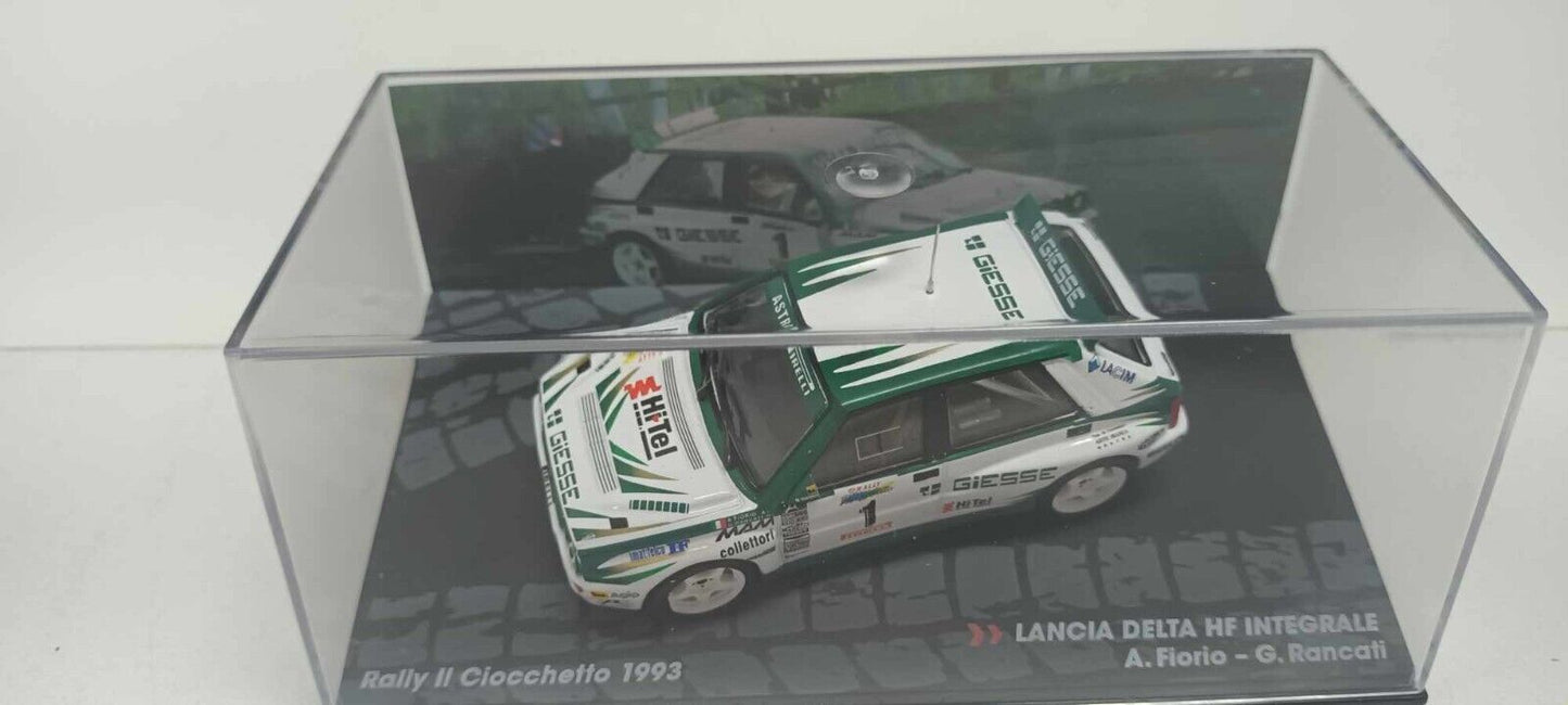 Lancia Delta HF Integrale Il Ciocchetto 1993 Fiorio - Rancati Edicola 1:43 Usato