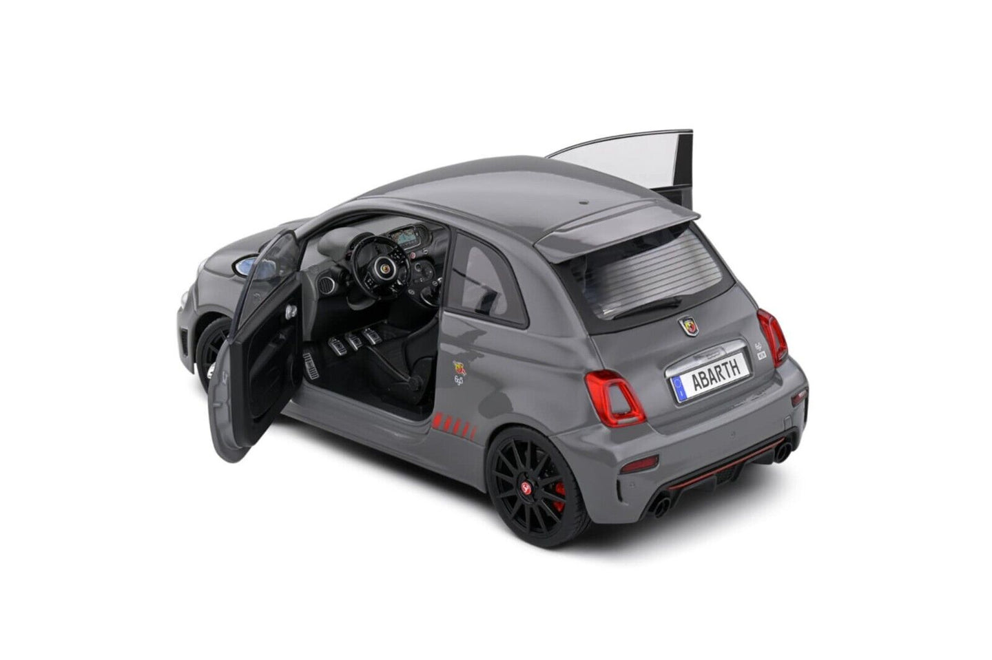 Fiat Nuova 500 Abarth 695 XSR Edition Yamaha - 2022 Grigio Grey - Solido 1:18
