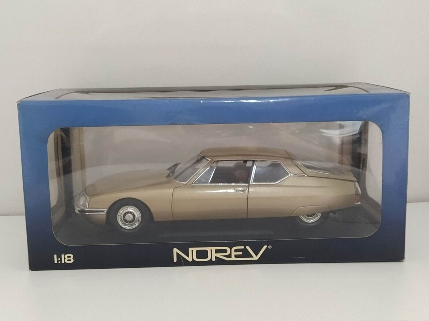 Citroen SM Norev 1/18 Gold Usato + Box GM Shop