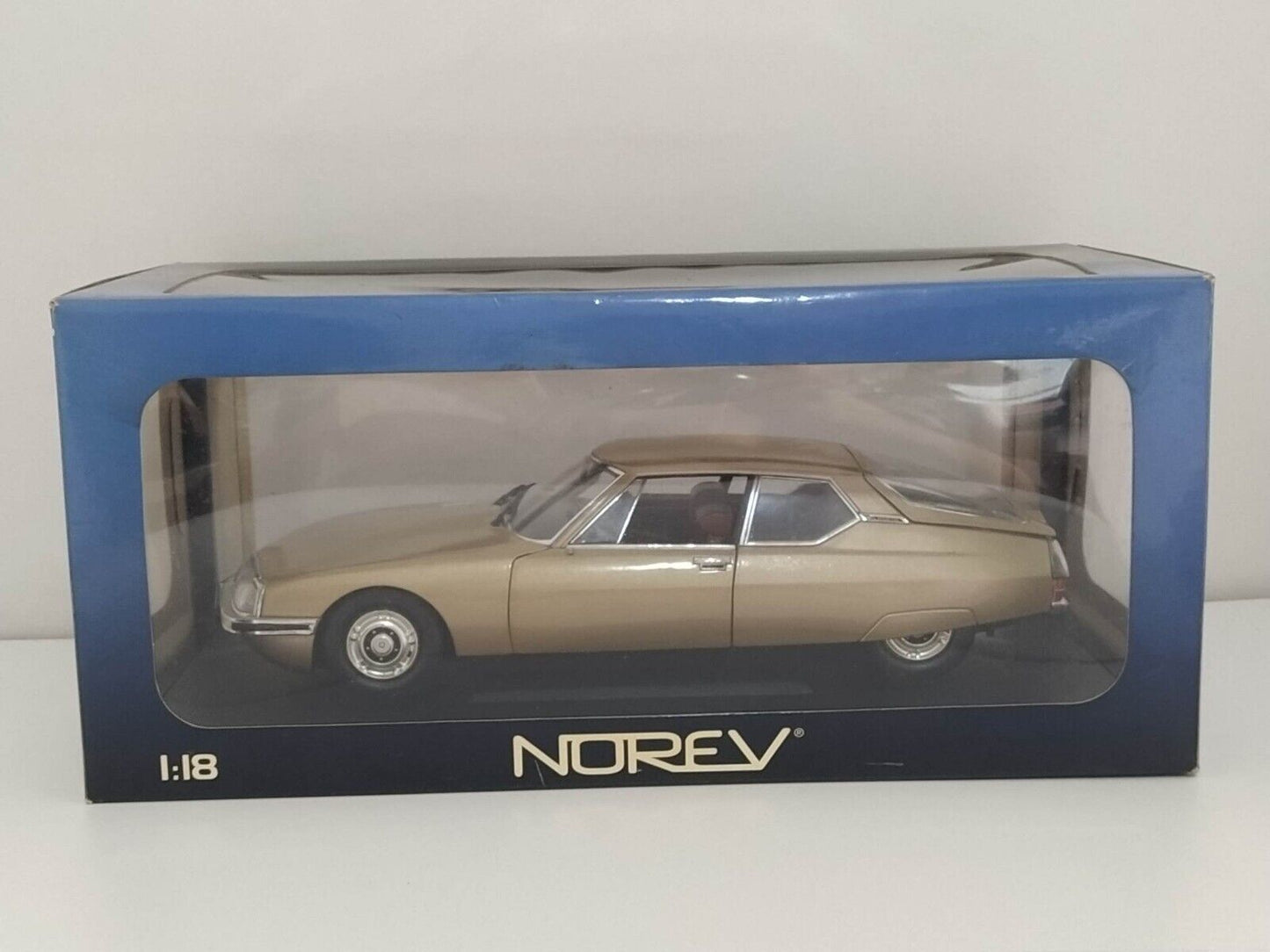 Citroen SM Norev 1/18 Gold Usato + Box GM Shop