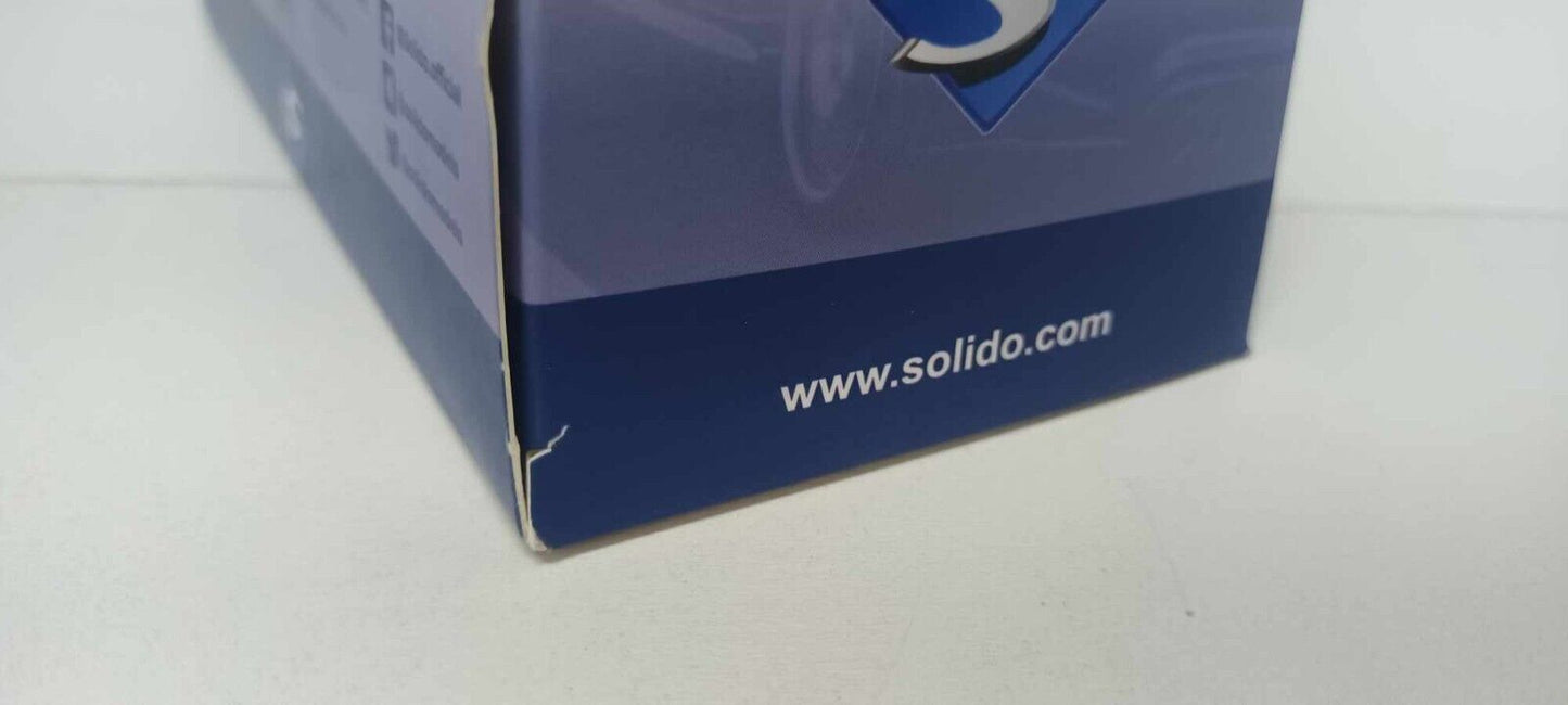 BMW E34 Alpina B10 Biturbo Solido 1:43 Blu Metallizzato Blue Met Usato + Box