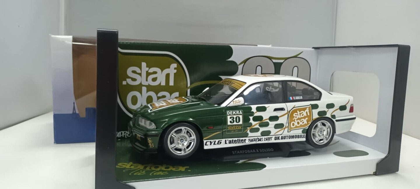 BMW E36 E 36 Coupe Starfobar Tictac 1994 Solido 1:18 Usato + Box 1/18