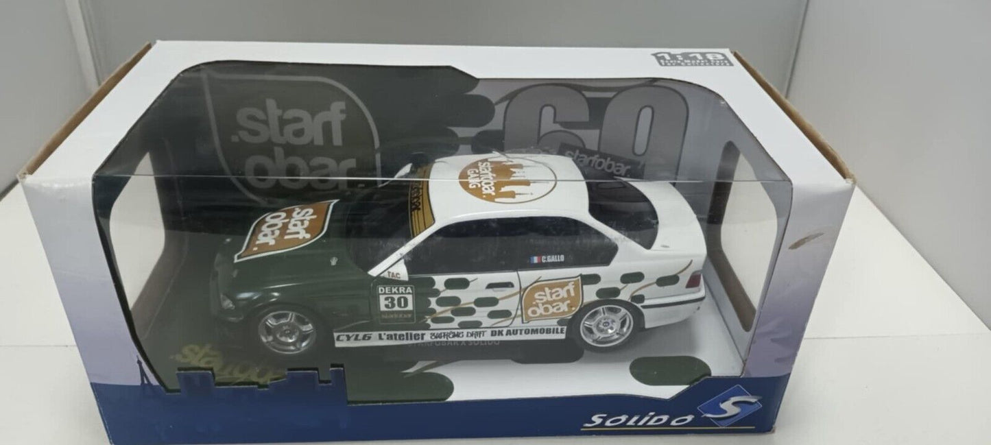 BMW E36 E 36 Coupe Starfobar Tictac 1994 Solido 1:18 Usato + Box 1/18