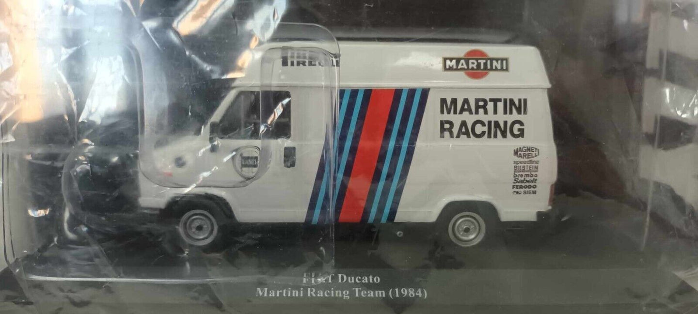 Fiat Ducato Martini Racing Team 1984 - 1:43 Edicola Rally Assistance + Fascicolo
