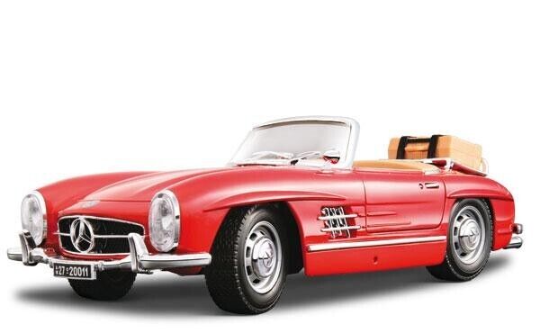 Mercedes-Benz 300 SL Touring 1957 Red Rosso Burago 1:18 Nuovo Bburago 1/18