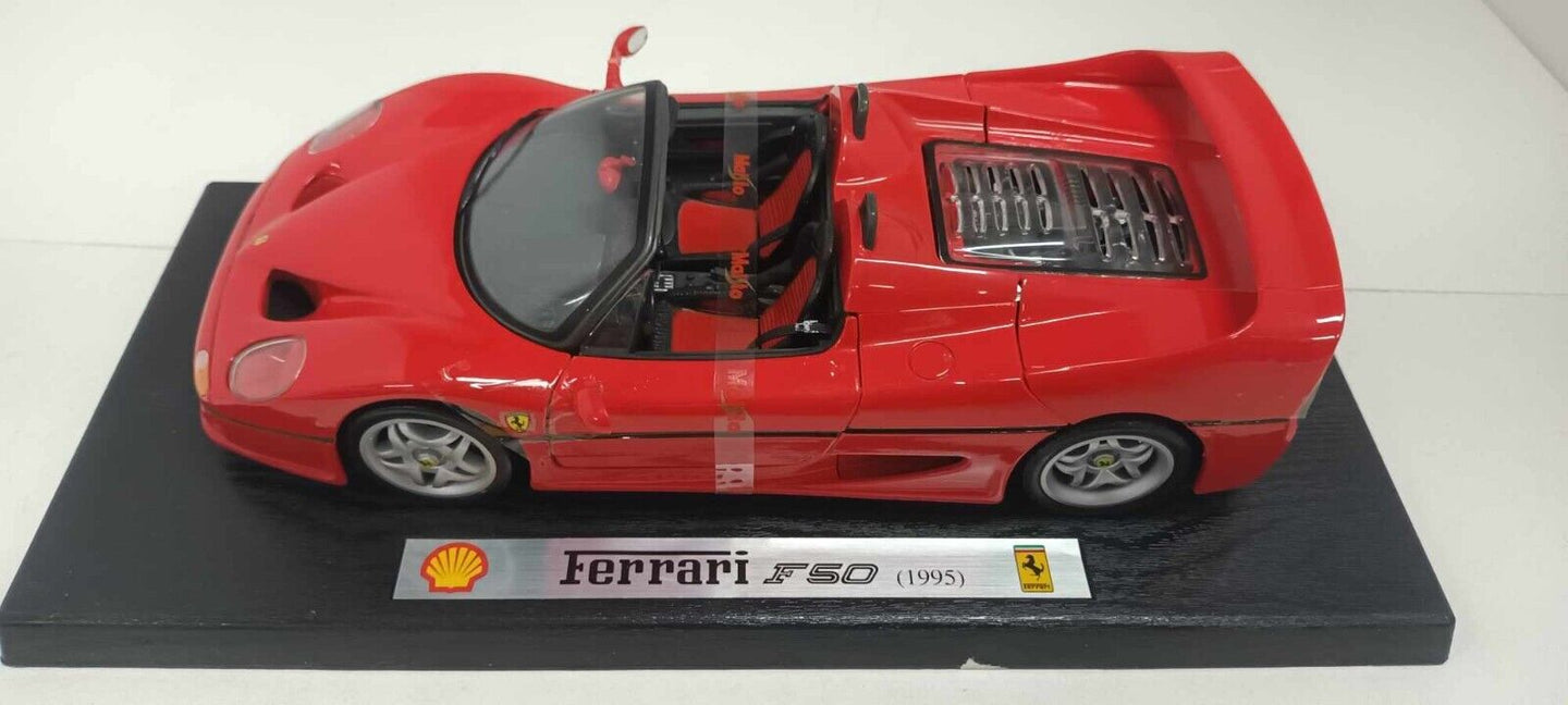 Ferrari F50 F 50 - 1995 Rosso Red Maisto 1:18 Usato + Box 1/18