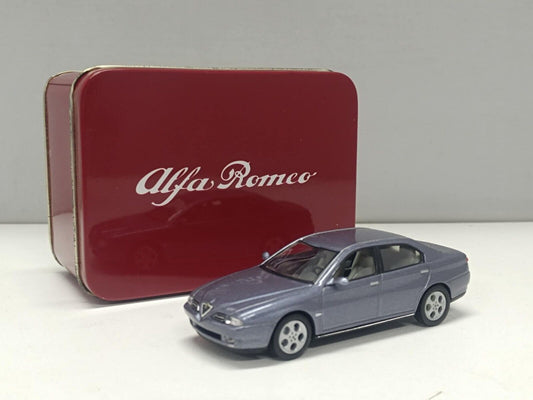 Alfa Romeo 166 - 1998 Grigio Grey Met Chiaro Solido 1:43 Usato + box Gift Set