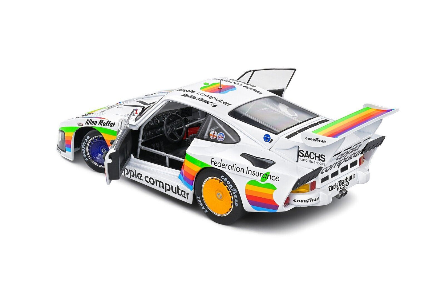 Porsche 935 K3 Le Mans 24h 1980 Rahal Garretson Moffat #71 Solido 1:18 Nuovo